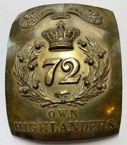 72nd Duke of Albany's Own Highlanders