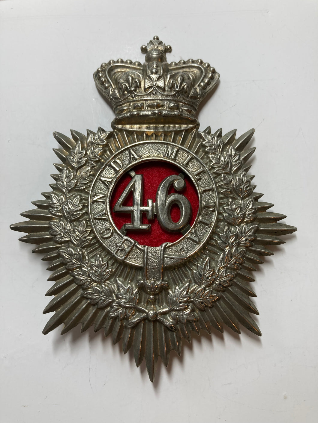 Helmet plate, 46th East Durham
