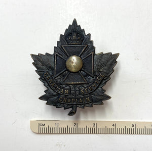 Cdn Chaplain Svc cap badge