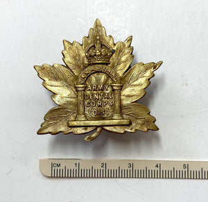 Cdn Army Dental Corps (OS) cap badge