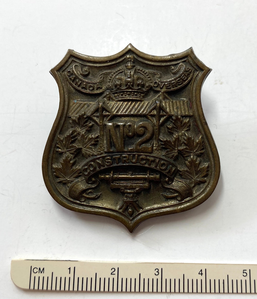 2nd Construction Bn cap badge