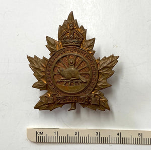 O/S Rlwy Constr Corps cap badge