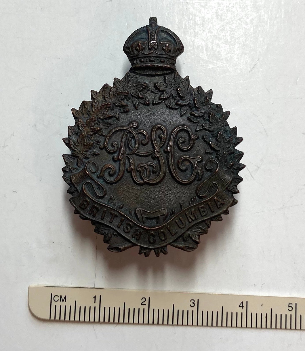 4th Special Service Company, RSG (Railway Service Guards) cap badge