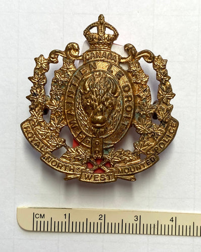 Royal North West Mounted Police cap badge
