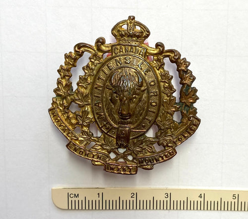 Royal North West Mounted Police cap badge