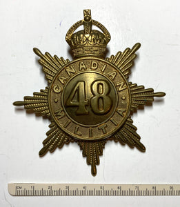 48th Highlanders helmet plate