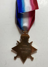 914-15 Star: imp 12567 Pte. H. GITTINS. R.W. FUS.