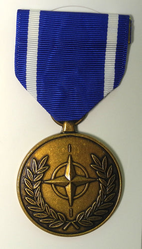 NATO:  Service, w/o clasp, ribbon for Former Yugoslavia