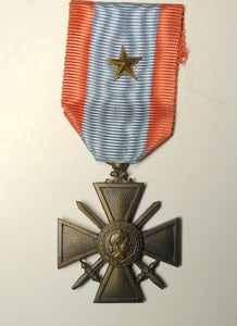 France: Croix de Guerre, Operations Theâtres Extérieurs