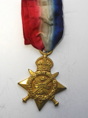 1914 Star: 3868 Pte J. Lazenby, 18/Hrs [18th(Queen Mary’s Own) Royal Hussars]