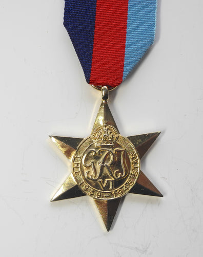 1939-45 Star, plated