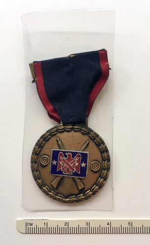 Chief of the Militia Bureau's Indoor Rifle Team Match prize medal